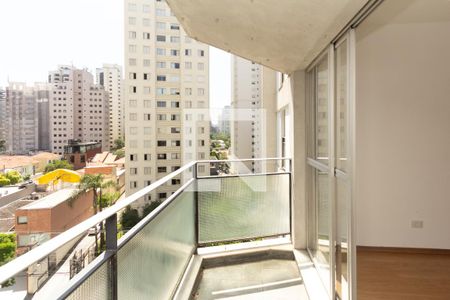 Varanda de apartamento para alugar com 3 quartos, 110m² em Vila Nova Conceição, São Paulo