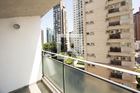 Varanda de apartamento para alugar com 3 quartos, 110m² em Vila Nova Conceição, São Paulo