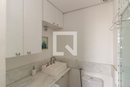 Banheiro de apartamento para alugar com 1 quarto, 30m² em Santa Cecilia, São Paulo