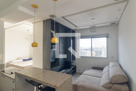 Sala de apartamento para alugar com 1 quarto, 30m² em Santa Cecilia, São Paulo