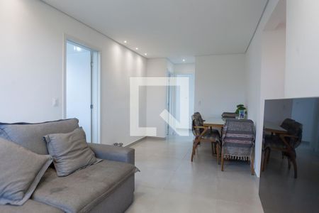 Sala de apartamento para alugar com 2 quartos, 65m² em Cabral, Contagem