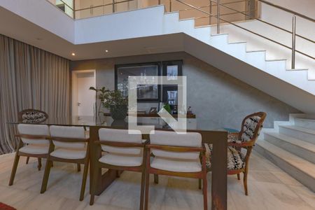 Sala de Jantar de casa à venda com 5 quartos, 350m² em Alphaville, Nova Lima