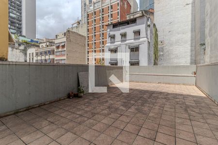 Quintal de apartamento à venda com 2 quartos, 158m² em República, São Paulo