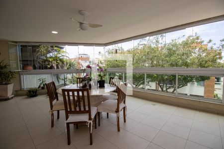 Varanda de apartamento à venda com 3 quartos, 190m² em Recreio dos Bandeirantes, Rio de Janeiro