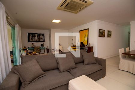 Sala de apartamento à venda com 3 quartos, 190m² em Recreio dos Bandeirantes, Rio de Janeiro