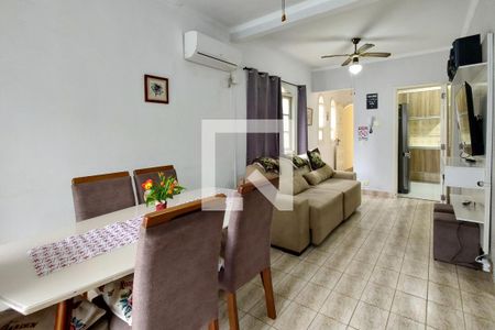 Sala de apartamento para alugar com 2 quartos, 70m² em Vila Tupi, Praia Grande