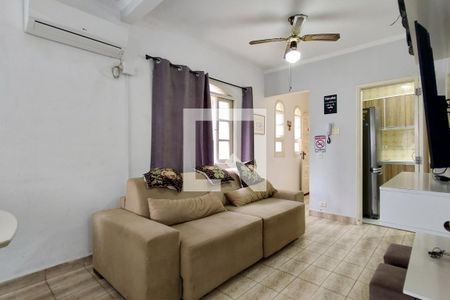 Sala de apartamento para alugar com 2 quartos, 70m² em Vila Tupi, Praia Grande