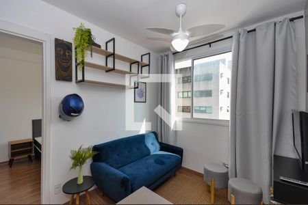 Sala de apartamento para alugar com 2 quartos, 35m² em Lapa, São Paulo