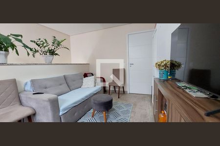 Sala de apartamento à venda com 2 quartos, 104m² em Vila Pires, Santo André