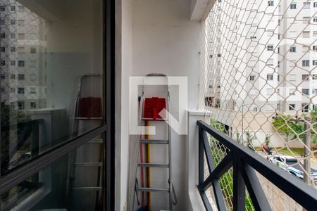 Varanda da Sala de apartamento para alugar com 3 quartos, 65m² em Vila Graciosa, São Paulo