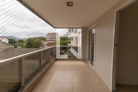 Varanda da Sala de apartamento para alugar com 3 quartos, 123m² em Piratininga, Niterói