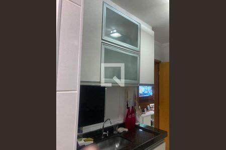 Cozinha de apartamento à venda com 2 quartos, 57m² em Alvorada, Contagem