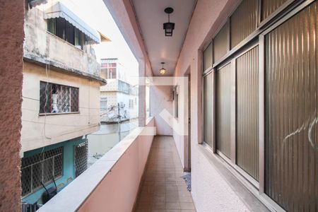 Varanda de apartamento para alugar com 2 quartos, 74m² em Centro, Mesquita