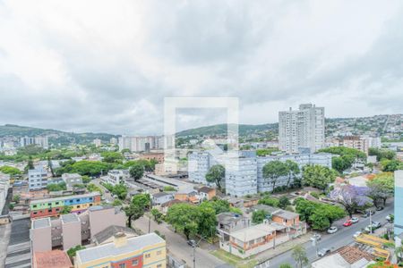 Vista da Sala/Quarto de apartamento para alugar com 1 quarto, 28m² em Partenon, Porto Alegre