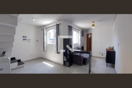 Sala de apartamento para alugar com 2 quartos, 88m² em Parque Capuava, Santo André