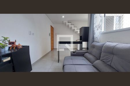 Sala de apartamento para alugar com 2 quartos, 88m² em Parque Capuava, Santo André