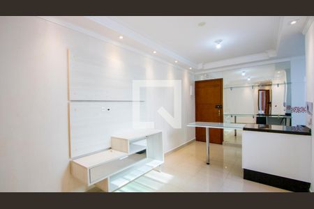 Sala de apartamento à venda com 2 quartos, 91m² em Vila Amabile Pezzolo, Santo André