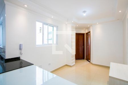 Sala de apartamento à venda com 2 quartos, 91m² em Vila Amabile Pezzolo, Santo André