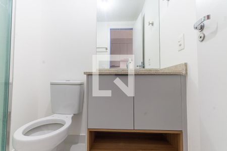 Banheiro de kitnet/studio para alugar com 1 quarto, 26m² em Vila Matilde, São Paulo