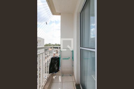 Varanda da Sala de apartamento à venda com 2 quartos, 51m² em Vila Nova Curuca, São Paulo