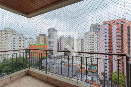 Varanda de apartamento para alugar com 3 quartos, 130m² em Moema, São Paulo