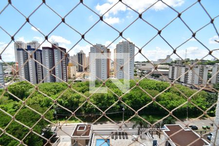 Quarto 1 - Vista de apartamento à venda com 3 quartos, 78m² em Mansões Santo Antônio, Campinas