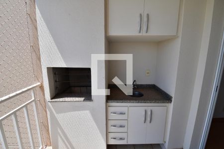 Sala - Sacada Churrasqueira de apartamento à venda com 3 quartos, 78m² em Mansões Santo Antônio, Campinas