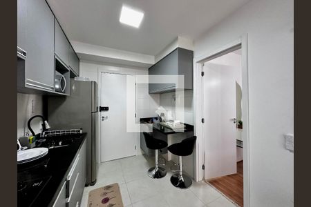 Cozinha  de apartamento para alugar com 1 quarto, 30m² em Jardim Caravelas, São Paulo