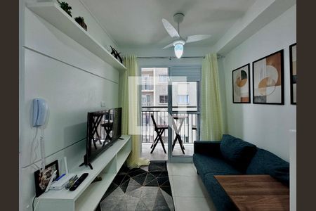 Sala de apartamento para alugar com 1 quarto, 30m² em Jardim Caravelas, São Paulo