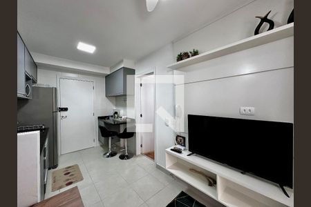 Sala de apartamento para alugar com 1 quarto, 30m² em Jardim Caravelas, São Paulo