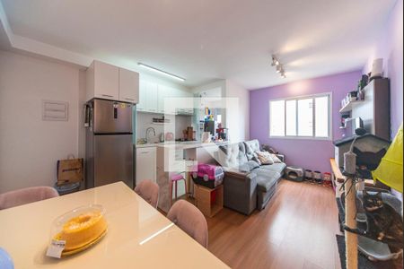 Sala de apartamento à venda com 2 quartos, 47m² em Centro, Santo André