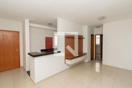 Sala de apartamento à venda com 2 quartos, 74m² em Alvorada, Contagem