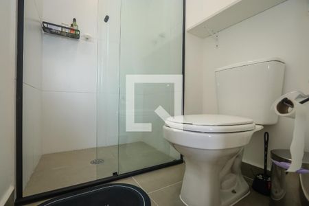 Banheiro da Suite de kitnet/studio para alugar com 1 quarto, 22m² em Jardim Paulista, São Paulo