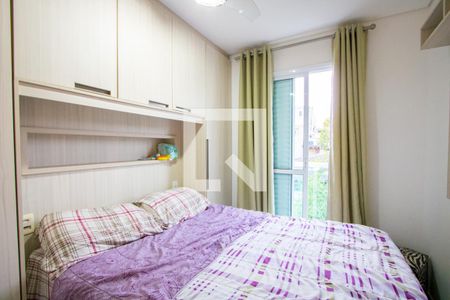 Quarto 1 de apartamento à venda com 2 quartos, 48m² em Jardim Santo André, Santo André