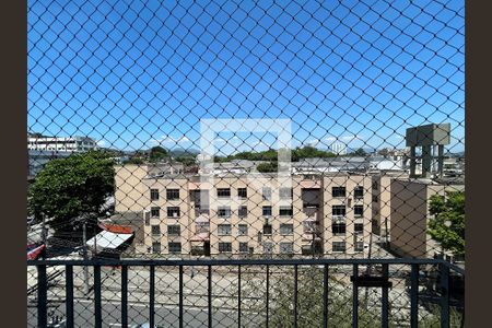 Vista da varanda da sala de apartamento para alugar com 1 quarto, 46m² em Madureira, Rio de Janeiro