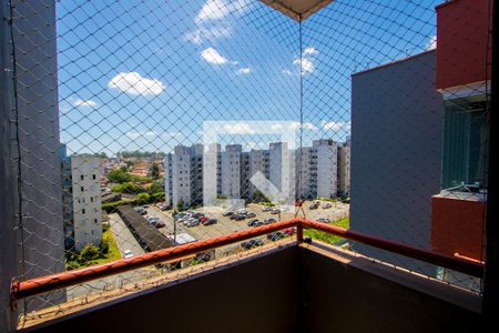 Varanda da sala de apartamento à venda com 2 quartos, 58m² em Parque Sao Vicente, Santo André