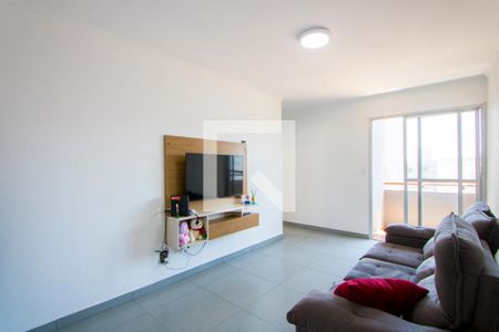 Sala de apartamento à venda com 2 quartos, 58m² em Parque Sao Vicente, Santo André