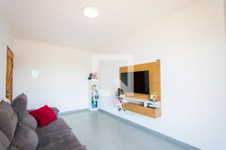 Sala de apartamento à venda com 2 quartos, 58m² em Parque Sao Vicente, Santo André