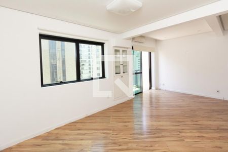 Sala de apartamento para alugar com 2 quartos, 64m² em Indianópolis, São Paulo