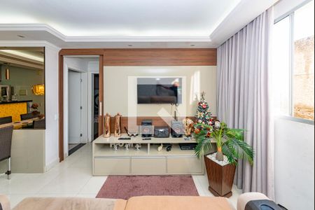 Sala de apartamento à venda com 2 quartos, 55m² em Marajó, Belo Horizonte