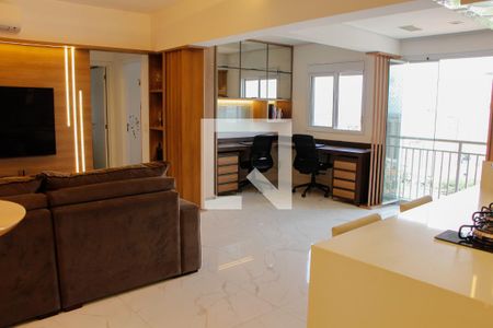 SALA de apartamento à venda com 2 quartos, 77m² em Ponte Preta, Campinas