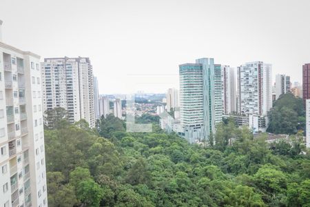 Vista da Varanda da Sala de apartamento à venda com 2 quartos, 56m² em Vila Andrade, São Paulo