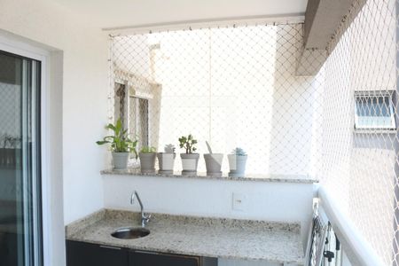 Varanda de apartamento para alugar com 2 quartos, 63m² em Centro, São Caetano do Sul