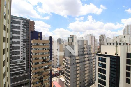 Vista da Varanda de apartamento para alugar com 1 quarto, 42m² em Indianópolis, São Paulo