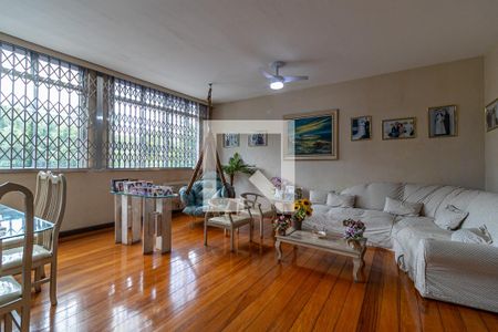 Sala de apartamento para alugar com 3 quartos, 115m² em Tijuca, Rio de Janeiro