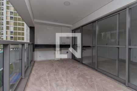 Varanda e área de serviço de apartamento à venda com 2 quartos, 68m² em Vila Mariana, São Paulo