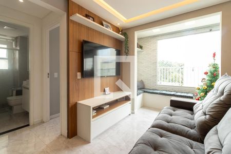 Sala de apartamento para alugar com 2 quartos, 105m² em Cemucam, Cotia