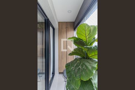 Varanda de kitnet/studio à venda com 1 quarto, 27m² em Vila Buarque, São Paulo