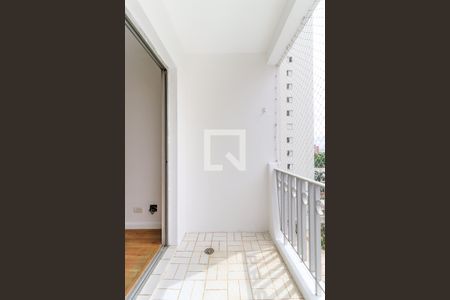 Varanda da Sala de apartamento para alugar com 3 quartos, 72m² em Santo Amaro, São Paulo