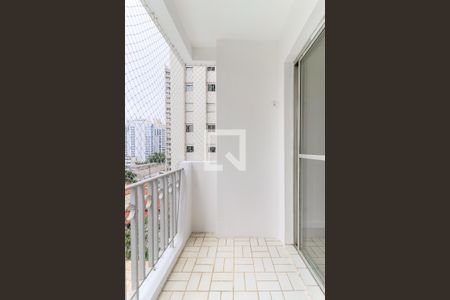 Varanda da Sala de apartamento para alugar com 3 quartos, 72m² em Santo Amaro, São Paulo